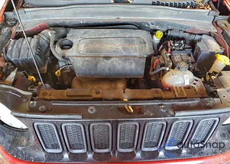 2015 Jeep Renegade Trailhawk from USA, damaged, VIN ZACCJBCT0FPB60923